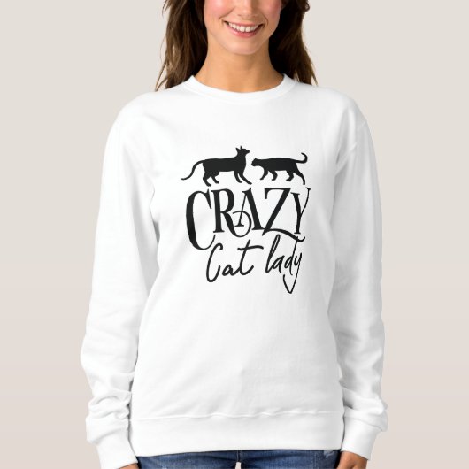 Crazy Cat Lady Trui (Voorkant)