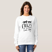 Crazy Cat Lady Trui (Voorkant volledig)