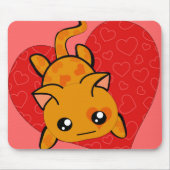 Crazy Cat Lady Ultra Schattige Kawaii Anime Kat Muismat (Voorkant)