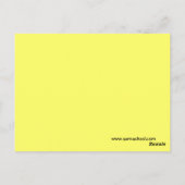 Crazy Cat Lady Ultra Schattigee Anime Rainbow Hoof Briefkaart (Achterkant)