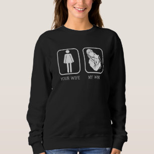 Crazy Cat Lady Uw vrouw Mijn vrouw Trui