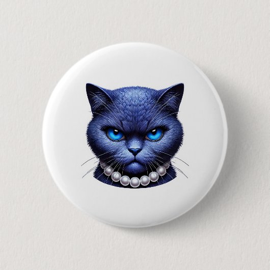 Crazy Cat Lady Verkiezingen 2024 Ronde Button 5,7 Cm (Voorkant)