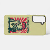 Crazy Cat Lady voor Kamala 2024 Samsung Galaxy Hoesje (Achterkant horizontaal)