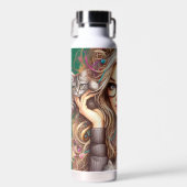 Crazy Cat Lady  Waterfles (Voorkant)