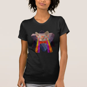 Crazy Cat Laser Beam T-shirt