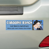 "Crazy Cat Man" Bumpersticker (Op auto)