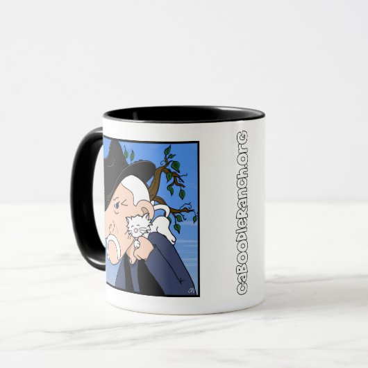 "Crazy Cat Man" Mok (Voorkant links)