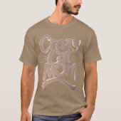 Crazy Cat Mom family T-shirt (Voorkant)