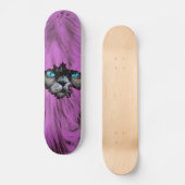 Crazy Cat Persoonlijk Skateboard (Voorkant)