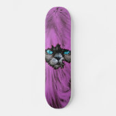 Crazy Cat Persoonlijk Skateboard (Voorkant)