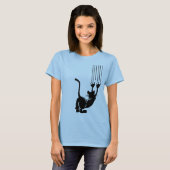 Crazy Cat T-shirt (Voorkant volledig)