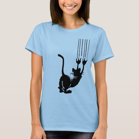 Crazy Cat T-shirt (Voorkant)