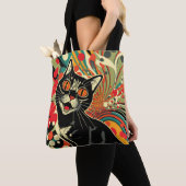 Crazy Cat Tote Bag (Dichtbij)