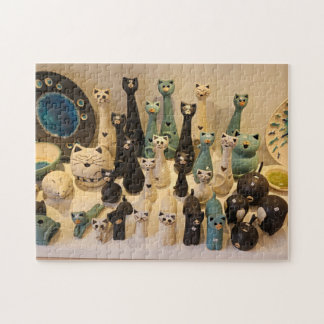 Crazy Cats Puzzle Legpuzzel