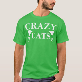Crazy Cats retro T-shirt
