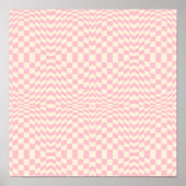 Crazy Checkerboard Design Poster (Voorkant)