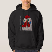 Crazy Chicken Day Hoodie (Voorkant)