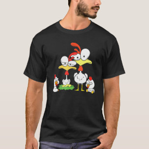 Crazy Chicken Family Chicken Whisperer Cute Farmer T-shirt