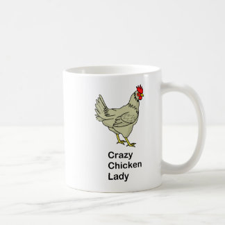 Crazy Chicken Lady Koffiemok