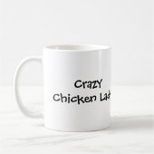 Crazy Chicken Lady Koffiemok (Links)