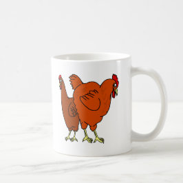 Crazy Chicken Lady Koffiemok