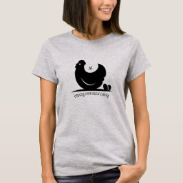 Crazy Chicken Lady Monogram T-shirt