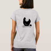 Crazy Chicken Lady Monogram T-shirt (Achterkant)