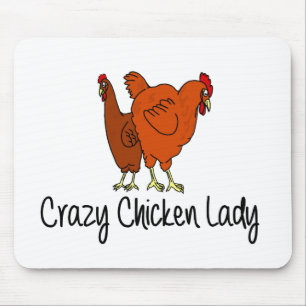 Crazy Chicken Lady Muismat