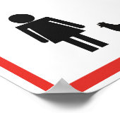 Crazy Chicken Lady Poster (Hoek)