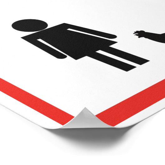 Crazy Chicken Lady Poster (Hoek)