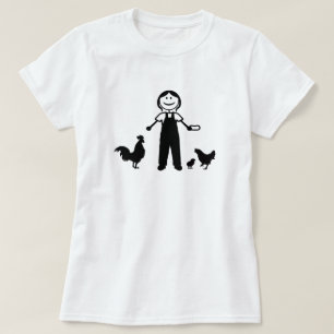 Crazy Chicken Lady T-shirt
