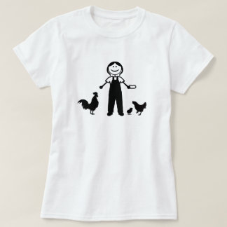 Crazy Chicken Lady T-shirt