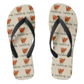 Crazy Chicken Lady Teenslippers (Voetbed)