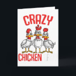 Crazy Chicken Lady Vrouwen _1  Kaart<br><div class="desc">Crazy Chicken Lady Vrouwen _1</div>