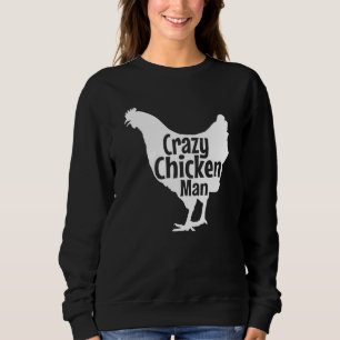 Crazy Chicken Man Best Chicken Boerderij Organic G Trui