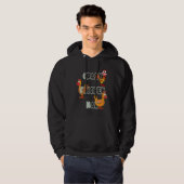 Crazy Chicken Man Hoodie (Voorkant volledig)