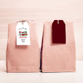 Crazy Chicken Merry Christmas Egg Carton Cadeaulabel