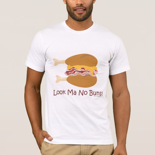 Crazy Chicken Sandwich T-shirt (Voorkant)