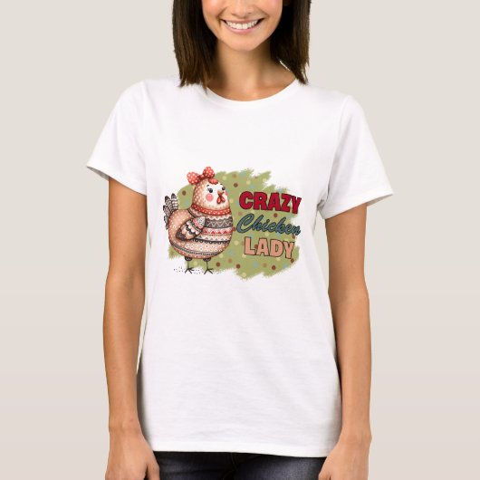 Crazy Chicken T-shirt (Voorkant)