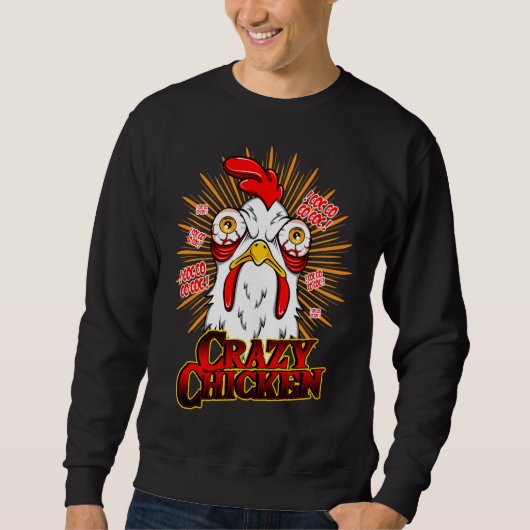 Crazy Chicken   Trui (Voorkant)