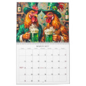 Crazy Chickens 2026 Calendar Kalender (Mar 2027)