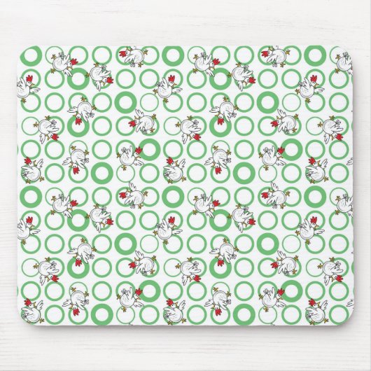 Crazy Chickens Muismat (Voorkant)