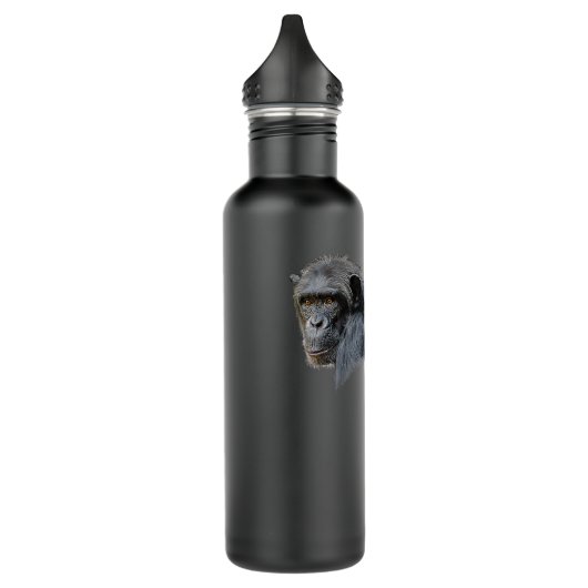 Crazy Chimpansee Lady Art Monkey Chimp Ape Animal Waterfles (Links)