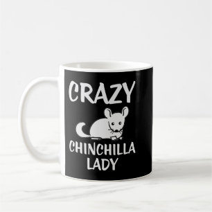 Crazy Chinchilla Lady Lover Premium Koffiemok
