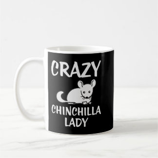Crazy Chinchilla Lady Lover Premium Koffiemok