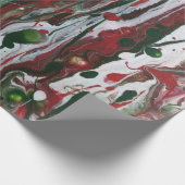 Crazy Christmas Abstract inpakpapier (Hoek)