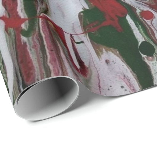 Crazy Christmas Abstract inpakpapier (Rol Hoek)