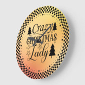 Crazy Christmas Lady-45322 Grote Klok (Hoek)