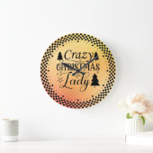 Crazy Christmas Lady-45322 Grote Klok (Huis)