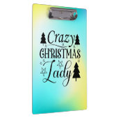 Crazy Christmas Lady-45322 Klembord (Rechts)